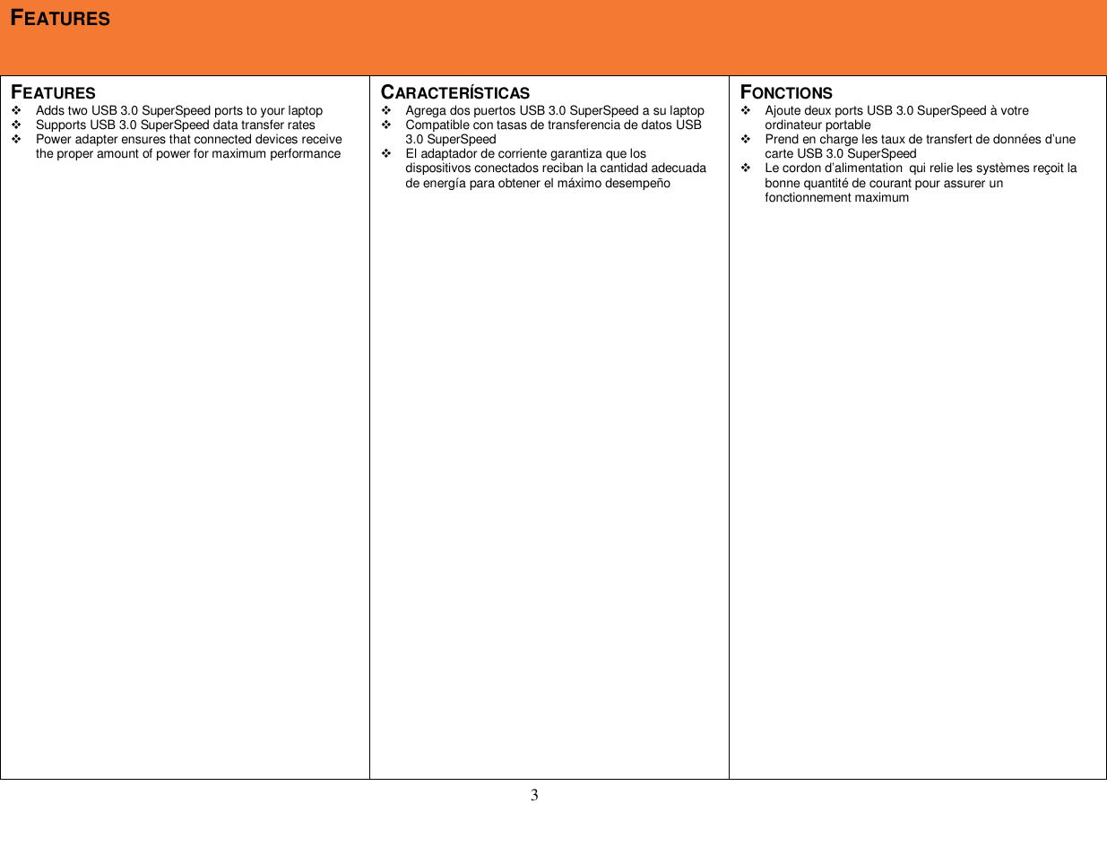 C2G 29059 SUPERSPEED EXPRESS CARD User Manual | Page 4 / 13