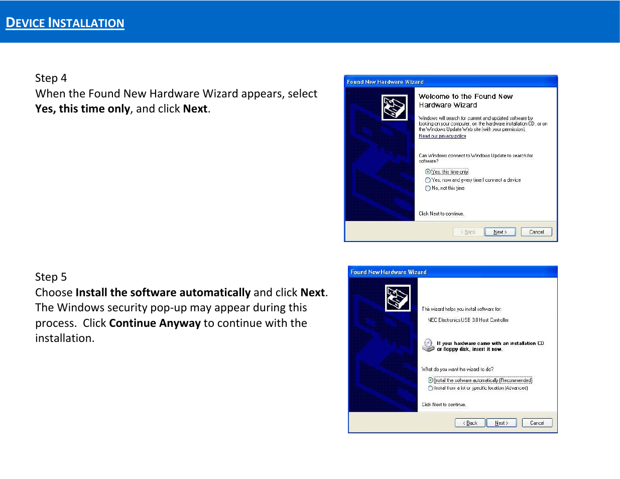 C2G 29055 2-PORT USB 3.0 SUPERSPEED PCI EXPRESS CARD User Manual | Page 13 / 21