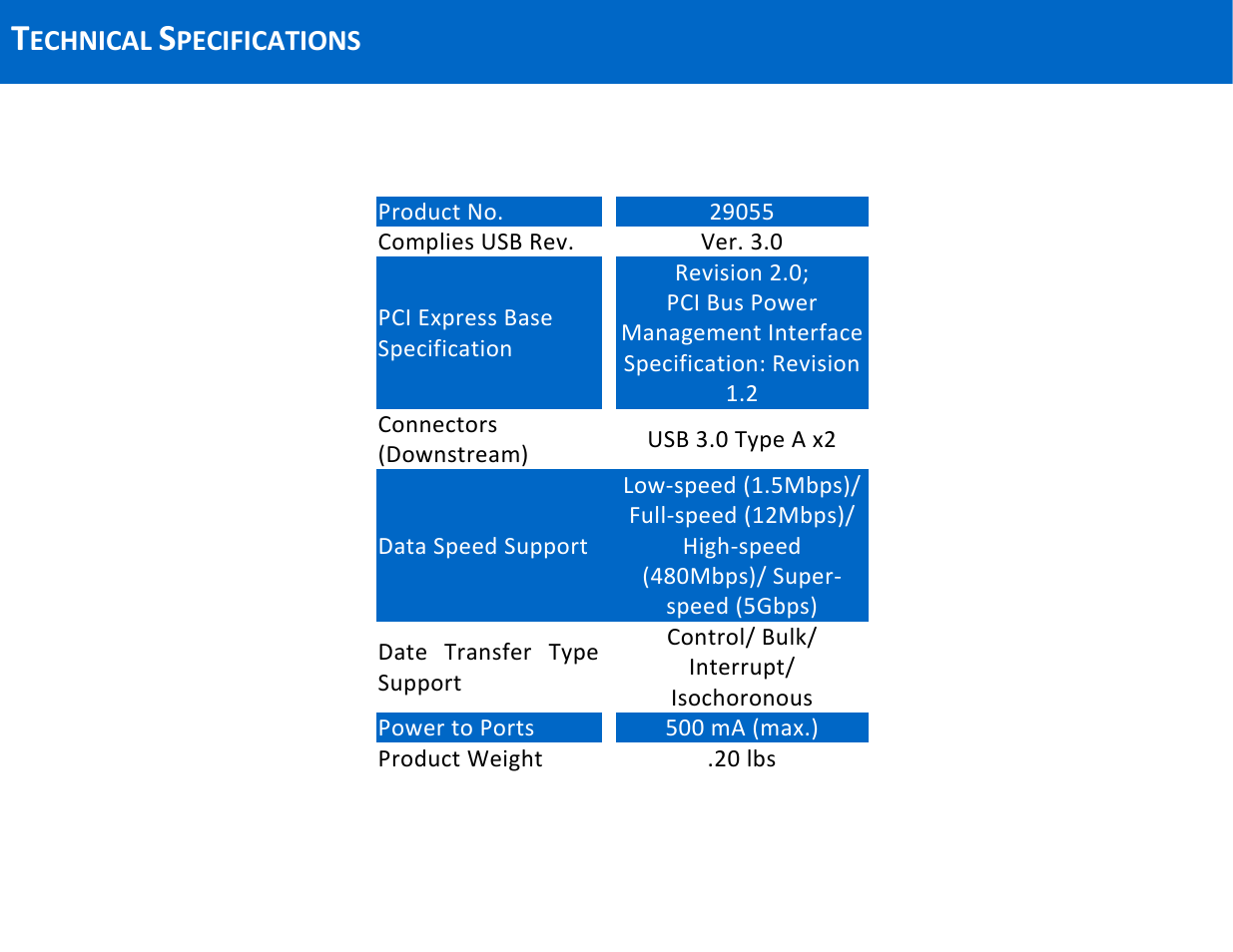 C2G 29055 2-PORT USB 3.0 SUPERSPEED PCI EXPRESS CARD User Manual | Page 16 / 21