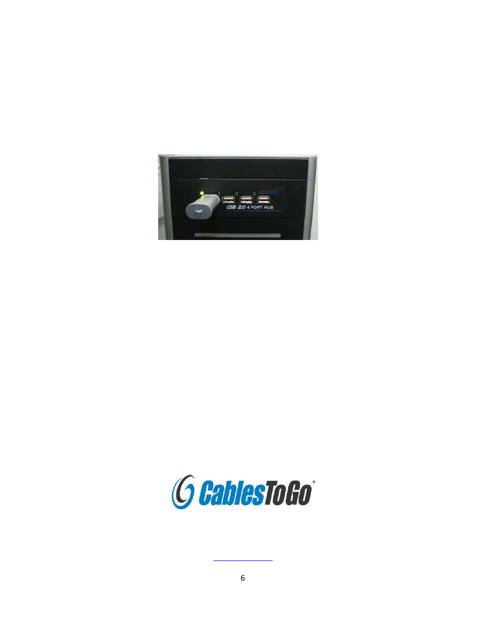 C2G 29553 USB 2.0 3.25 Internal Hub- 4-Port User Manual | Page 6 / 6