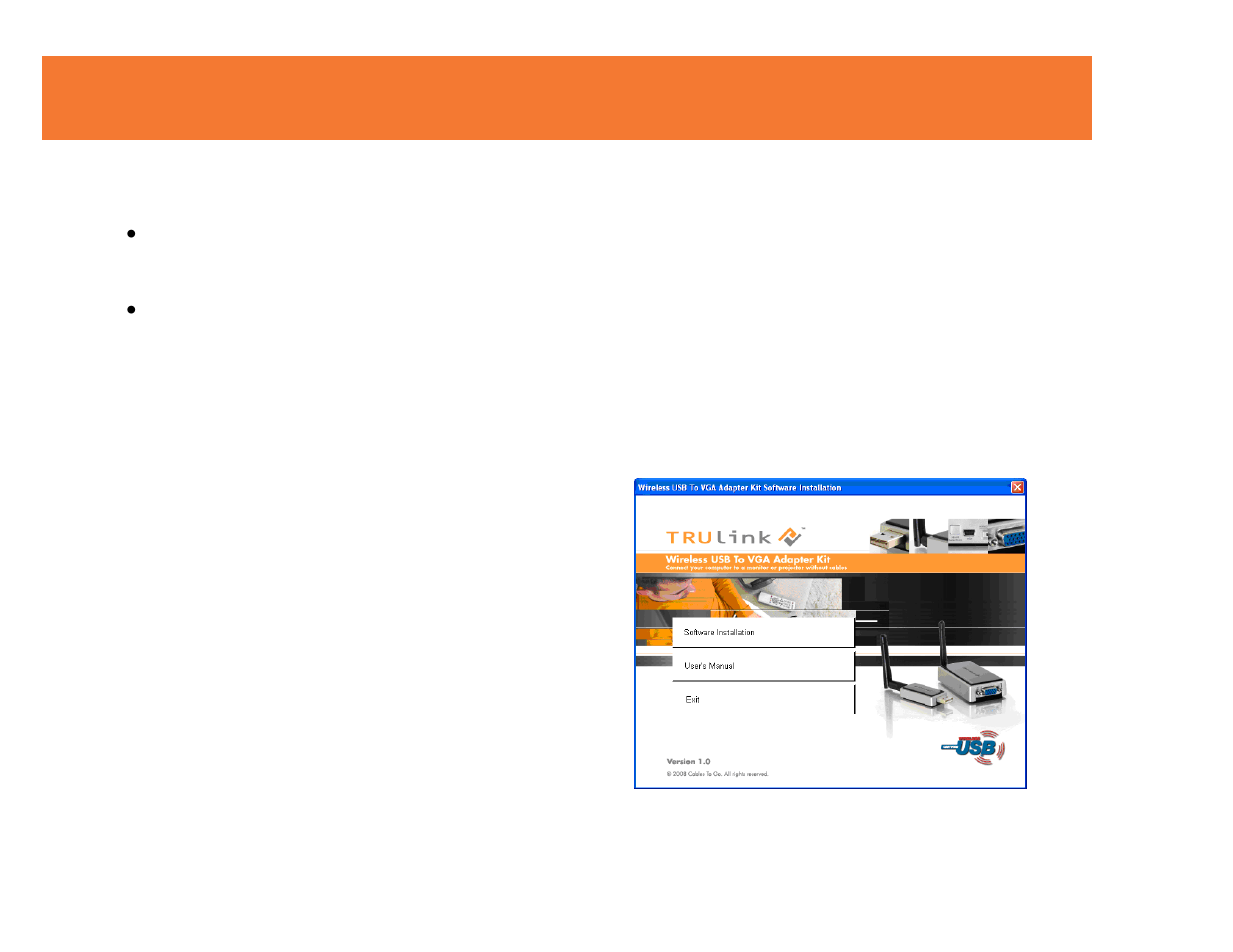 Oftware, Evice, Nstallation | C2G 29572 WIRELESS USB TO VGA ADAPTER KIT User Manual | Page 9 / 43