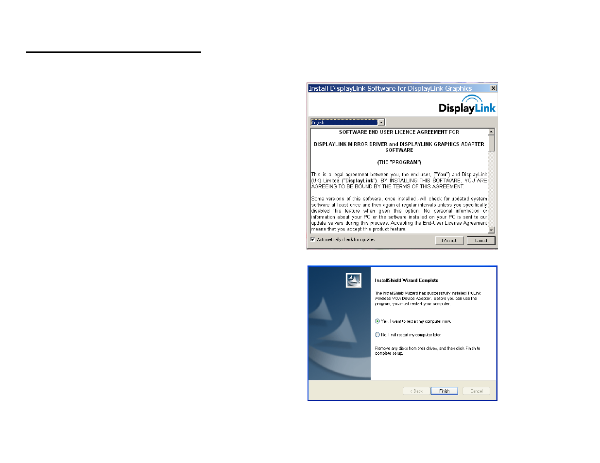 C2G 29573 WIRELESS VGA DEVICE ADAPTER User Manual | Page 10 / 36