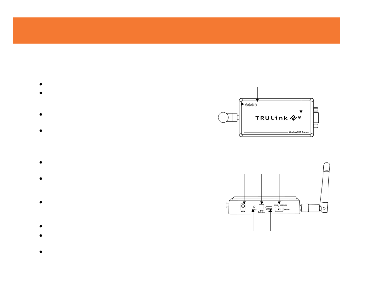 Evice, Verview | C2G 29573 WIRELESS VGA DEVICE ADAPTER User Manual | Page 7 / 36