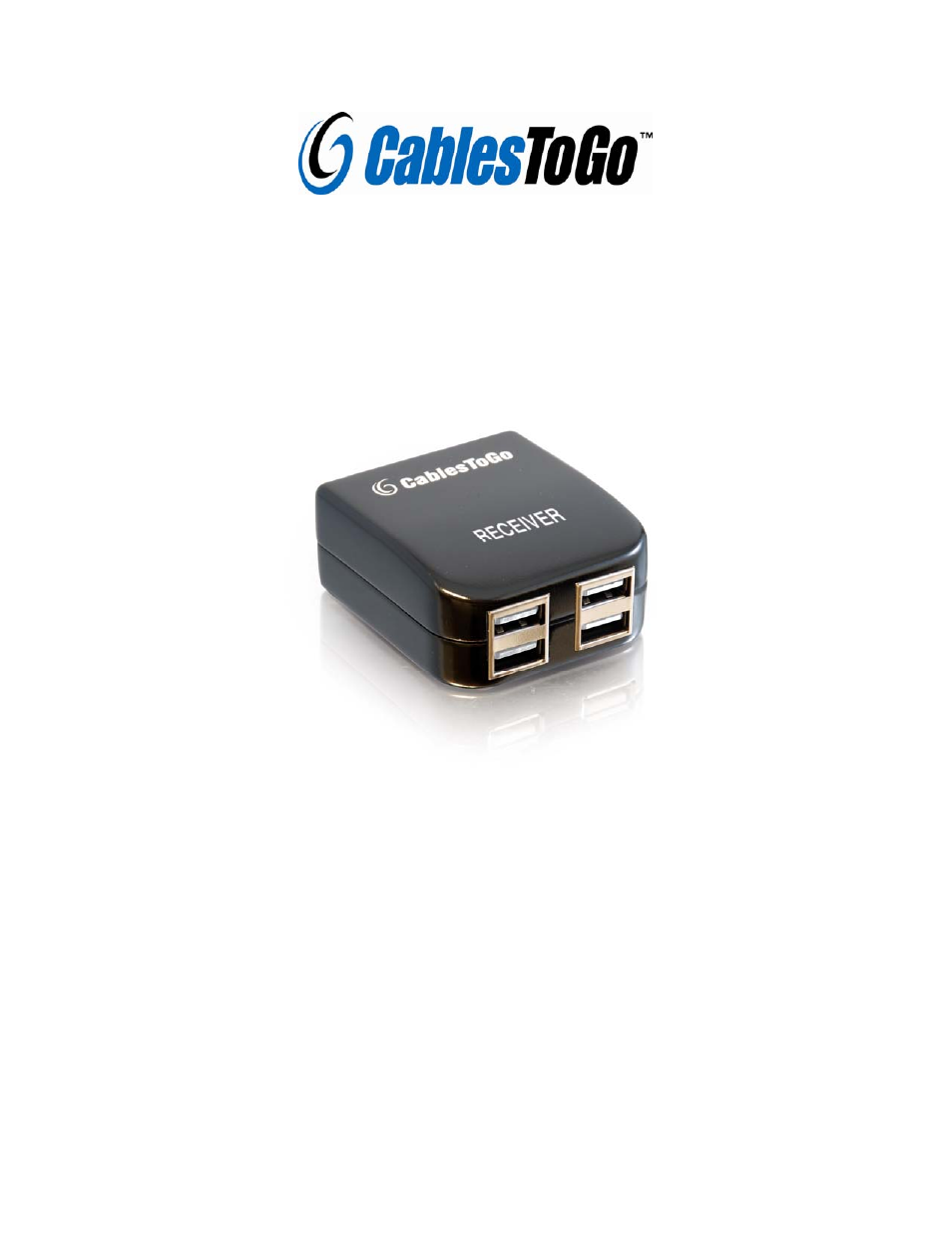 C2G 29347 4-Port USB SuperBooster User Manual | 5 pages