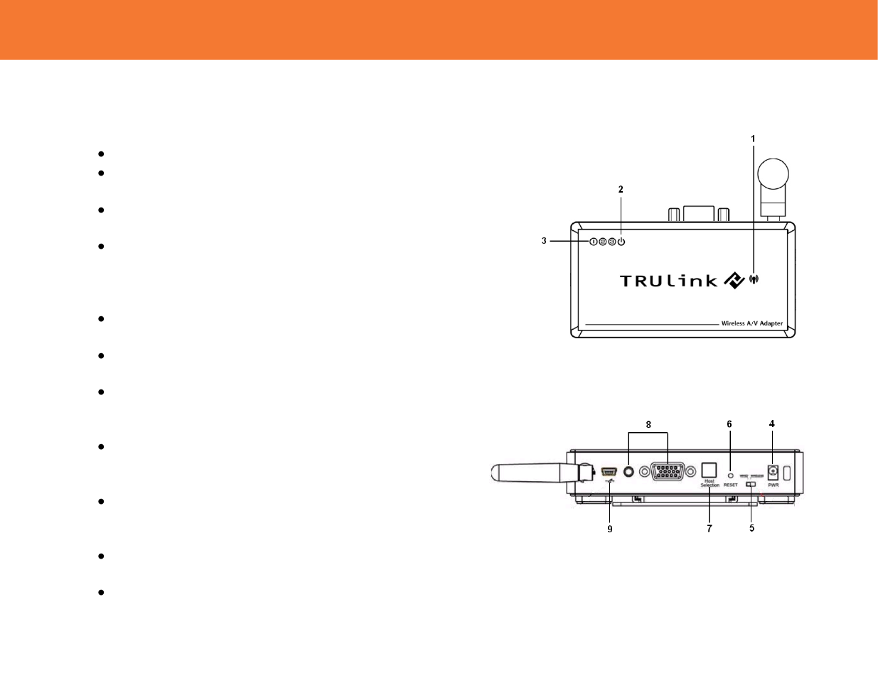 Evice, Verview | C2G 29599 WIRELESS AV ADAPTER User Manual | Page 7 / 39