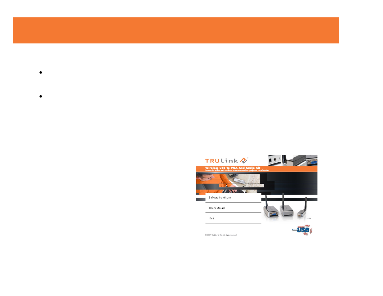 Oftware, Evice, Nstallation | C2G 29596 WIRELESS USB TO VGA AND AUDIO KIT User Manual | Page 10 / 45