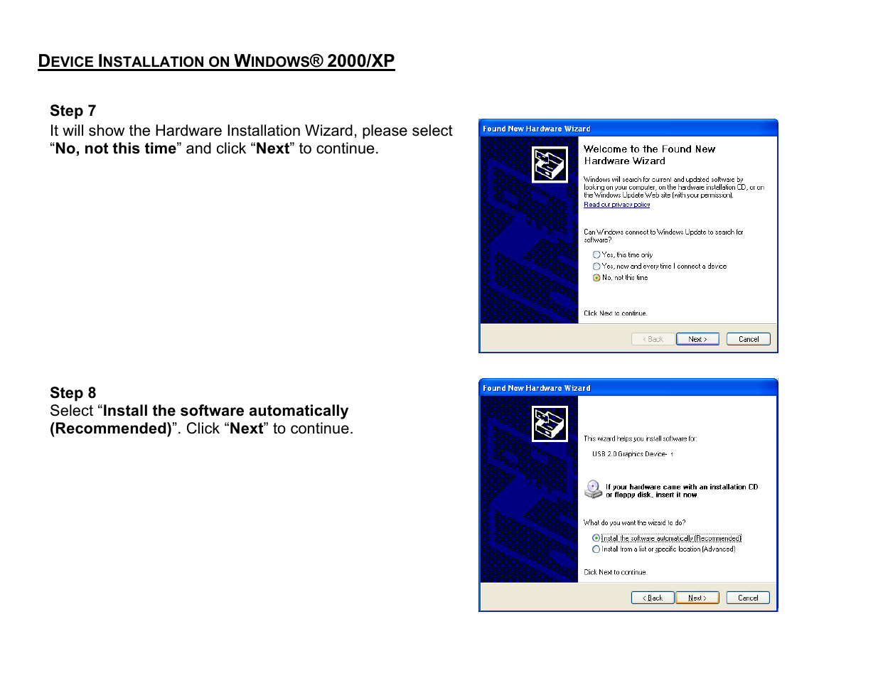 C2G 30535 USB 2.0 TO DVI-I ADAPTER User Manual | Page 13 / 48