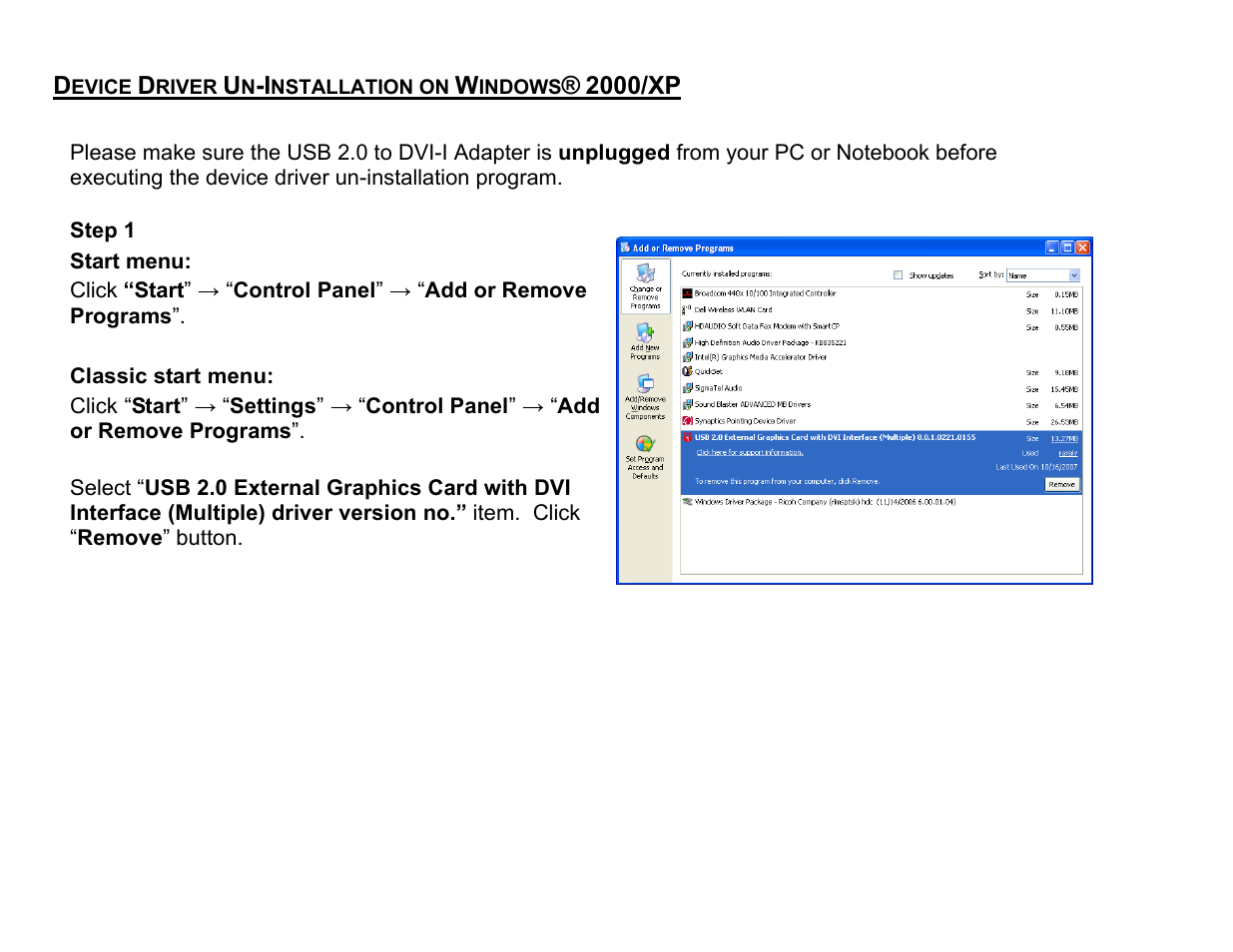 C2G 30535 USB 2.0 TO DVI-I ADAPTER User Manual | Page 22 / 48