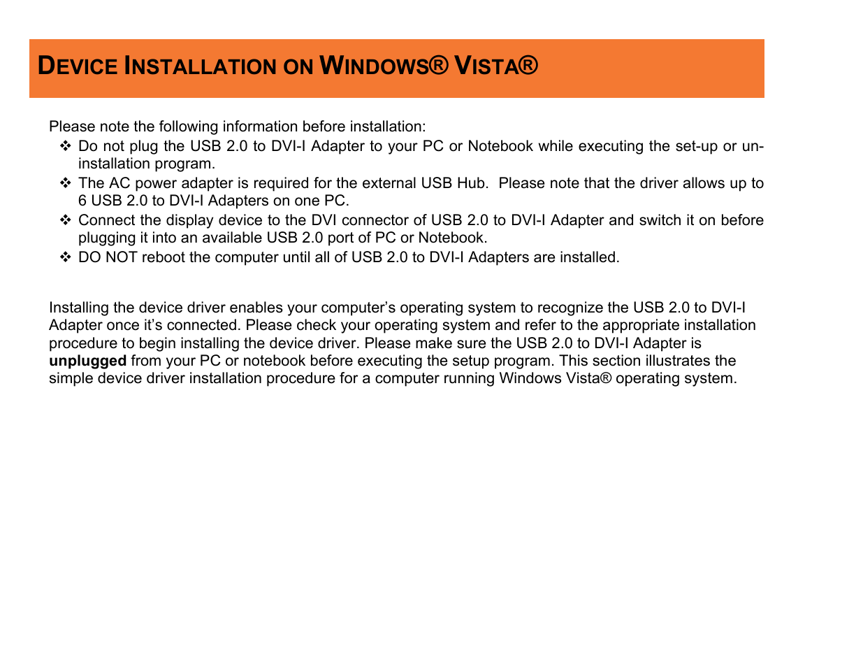 C2G 30535 USB 2.0 TO DVI-I ADAPTER User Manual | Page 24 / 48