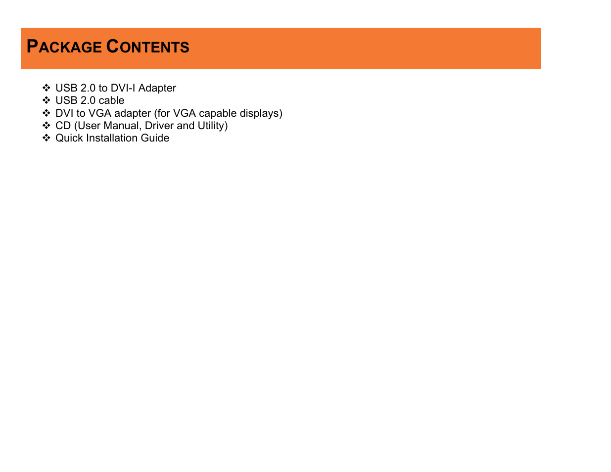 C2G 30535 USB 2.0 TO DVI-I ADAPTER User Manual | Page 6 / 48