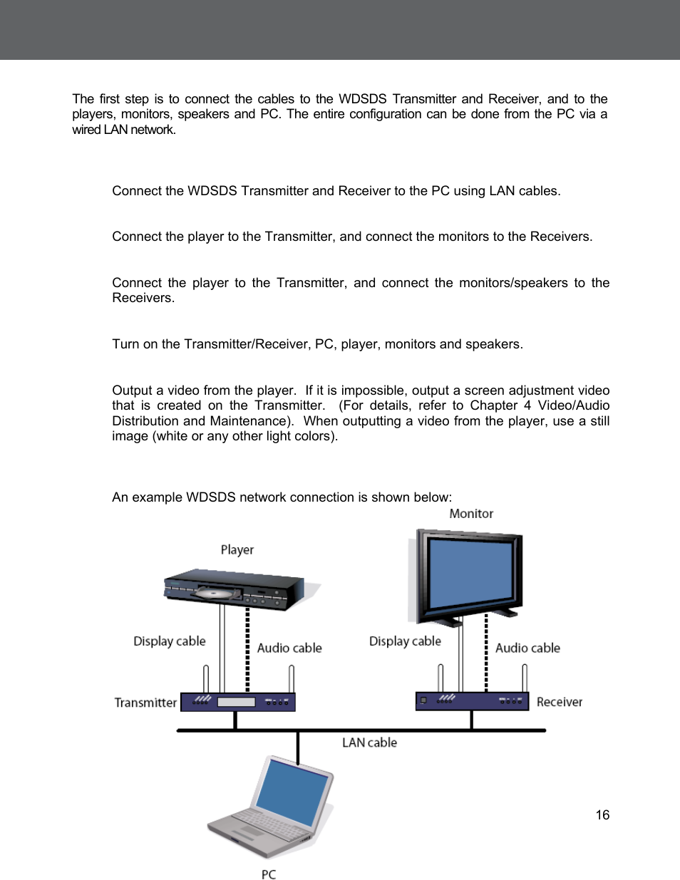 Reate, Nvironment for, Etup | C2G 29505 WIRELESS DIGITAL SIGNAGE DISTRIBUTION SYSTEM User Manual | Page 17 / 70