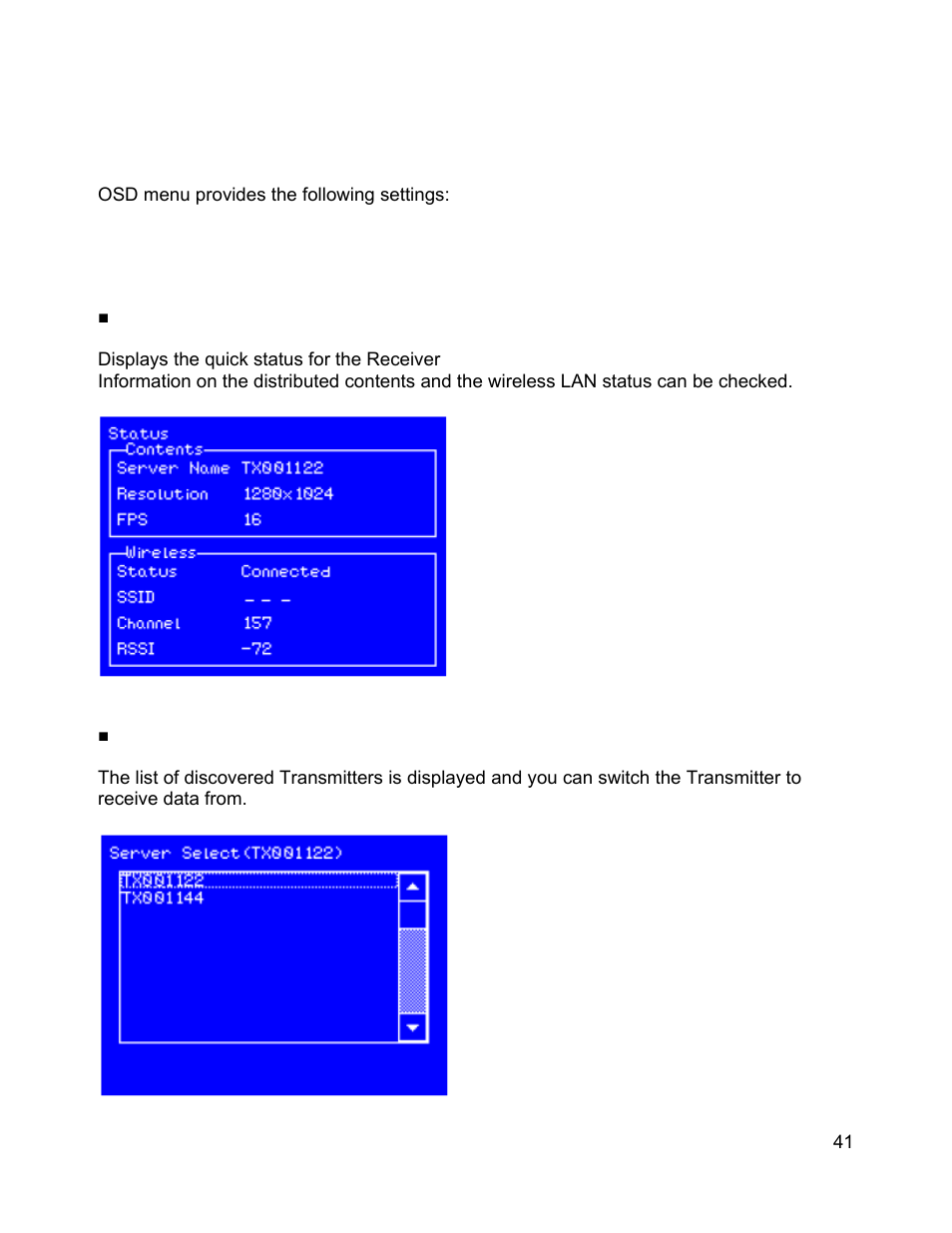 C2G 29505 WIRELESS DIGITAL SIGNAGE DISTRIBUTION SYSTEM User Manual | Page 42 / 70