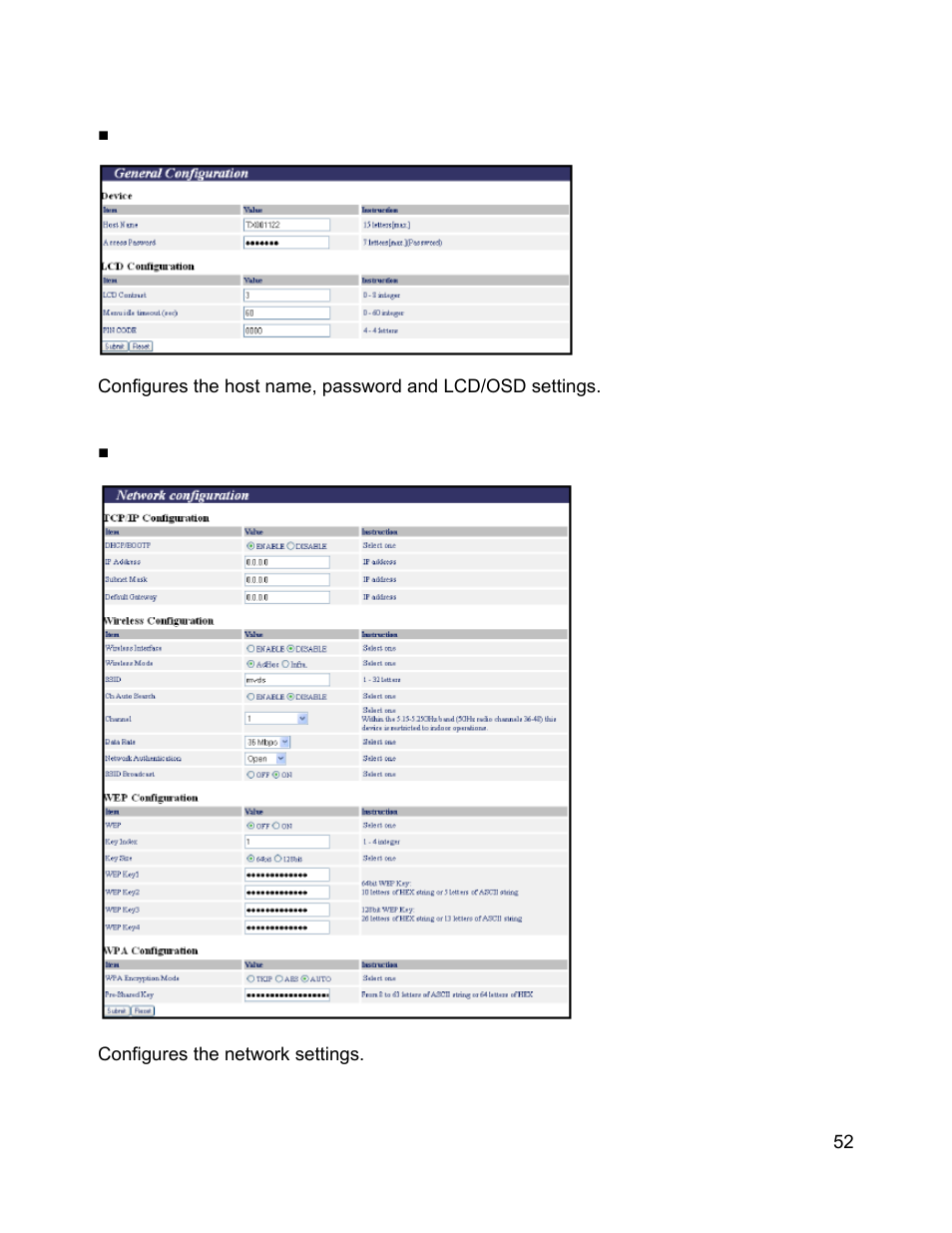 C2G 29505 WIRELESS DIGITAL SIGNAGE DISTRIBUTION SYSTEM User Manual | Page 53 / 70