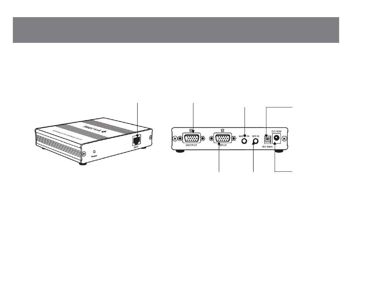 Evice, Verview | C2G 39984 VGA W_AUDIO OVER CAT5 EXTENDER User Manual | Page 7 / 16