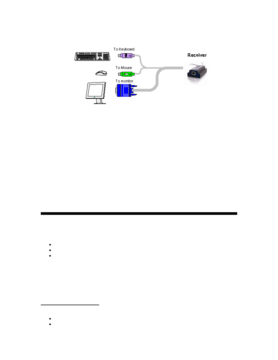 Led indicators, Picture adjuster | C2G 39969 TruLink KVM Extender User Manual | Page 6 / 8