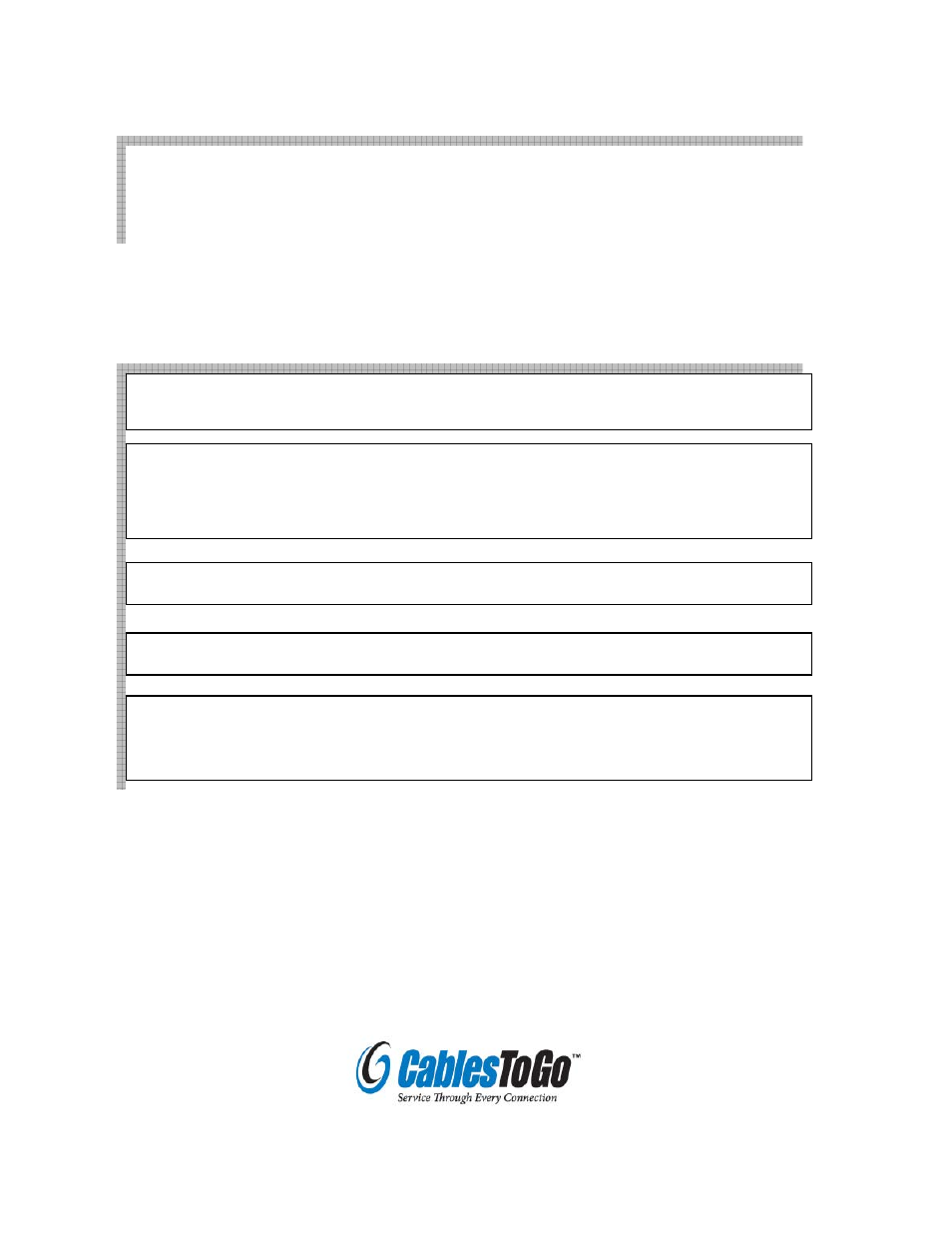 C2G 39971 TruLink VGA Switcher_Extender w_Audio User Manual | Page 7 / 8