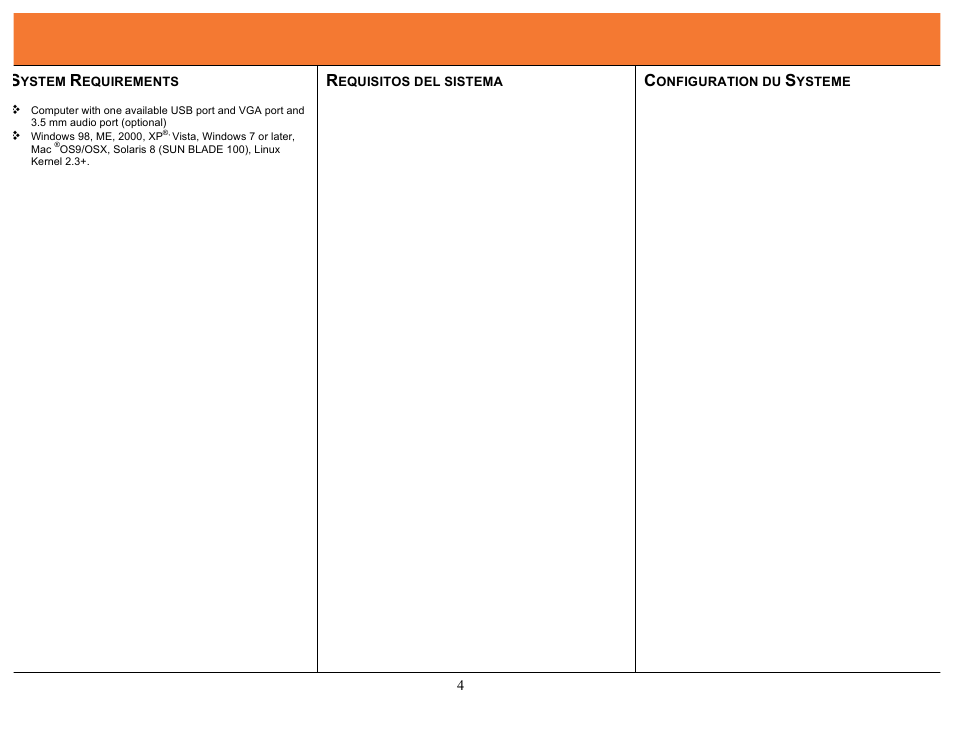 C2G 52043 TRULINK 2-PORT USB MICRO KVM WITH AUDIO User Manual | Page 5 / 14