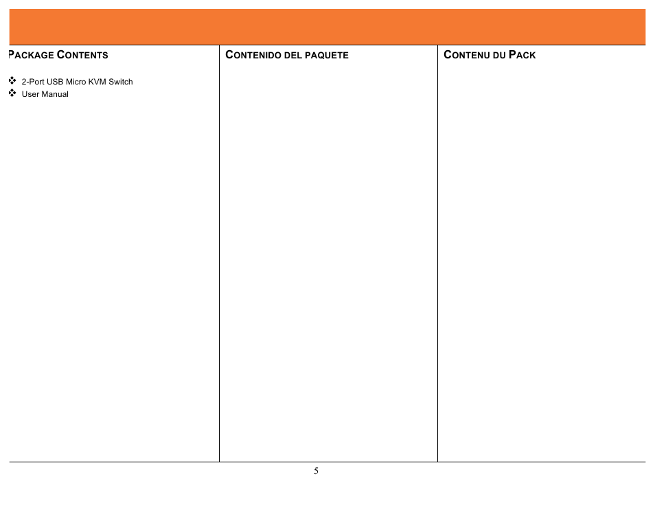 C2G 52043 TRULINK 2-PORT USB MICRO KVM WITH AUDIO User Manual | Page 6 / 14