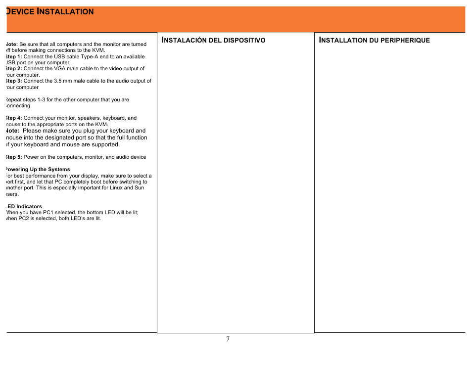 C2G 52043 TRULINK 2-PORT USB MICRO KVM WITH AUDIO User Manual | Page 8 / 14