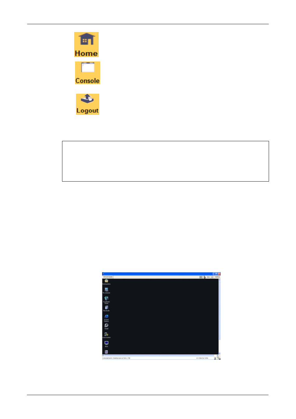3 the remote console | C2G 52064 Single Port KVM over IP User Manual | Page 31 / 90