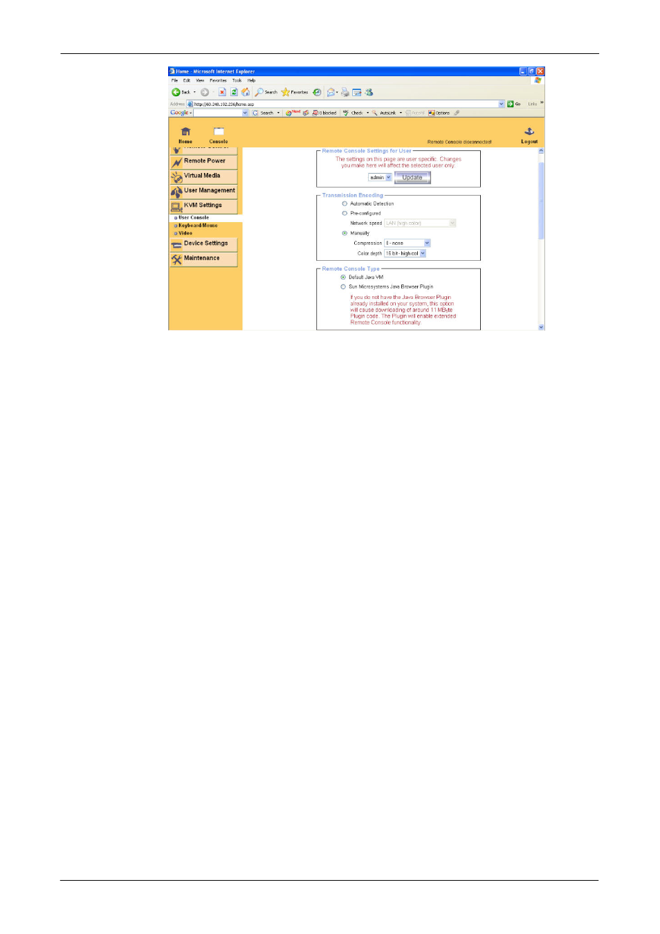 C2G 52064 Single Port KVM over IP User Manual | Page 58 / 90