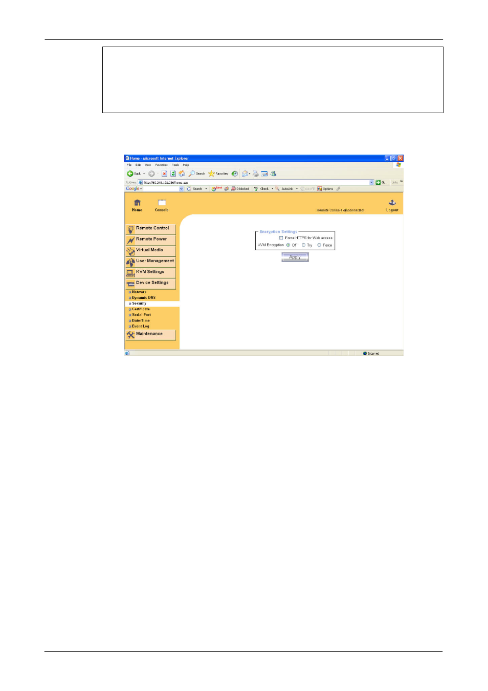 C2G 52064 Single Port KVM over IP User Manual | Page 68 / 90