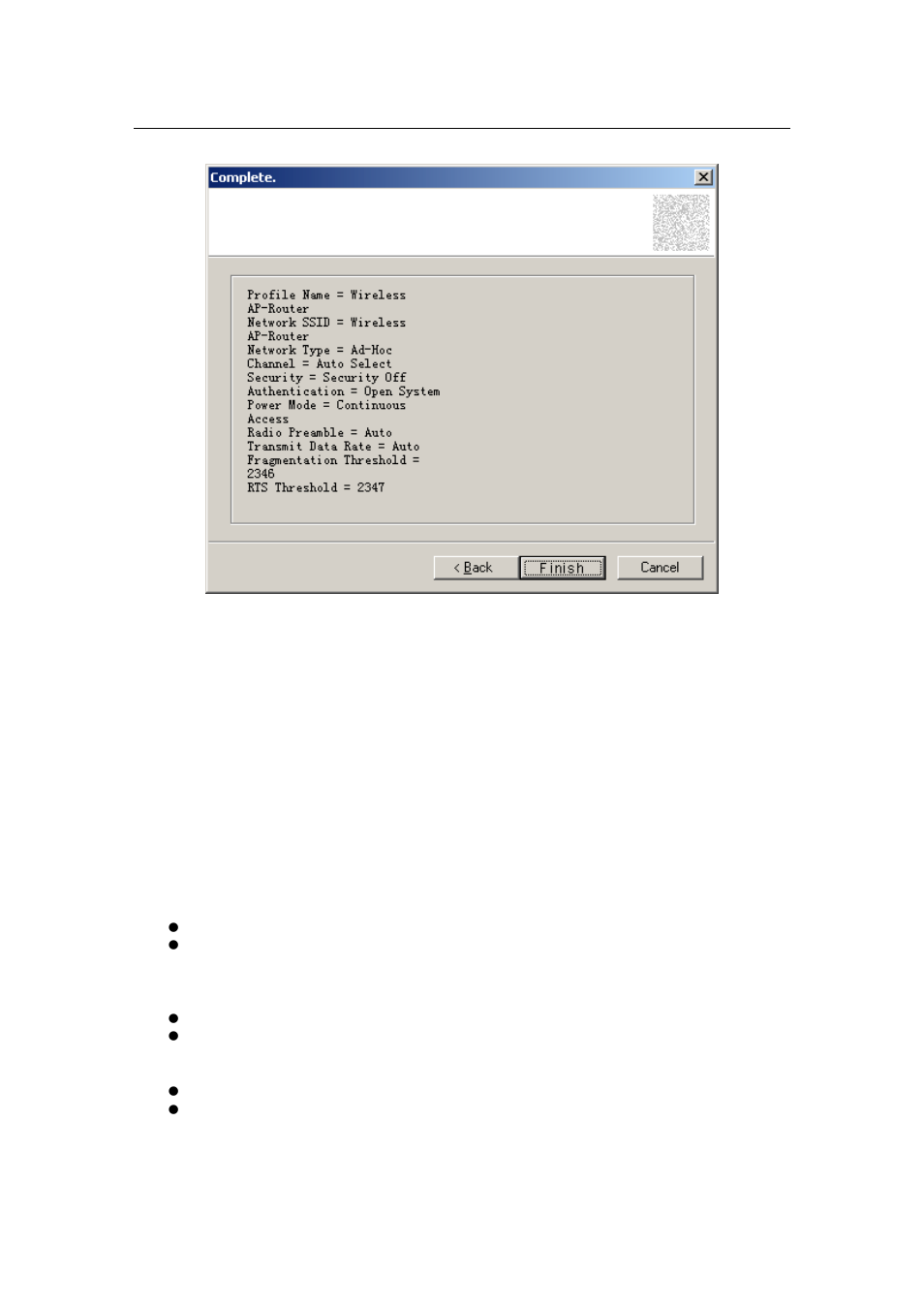 Chapter 7 troubleshooting | C2G 30709 Wireless Network Adapter User Manual | Page 24 / 26