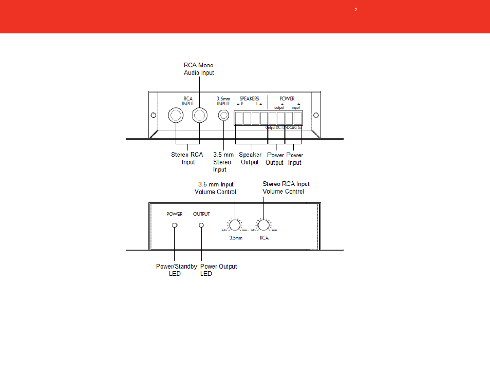 C2G 40100 PLENUM-RATED AUDIO AMPLIFIER User Manual | Page 7 / 13