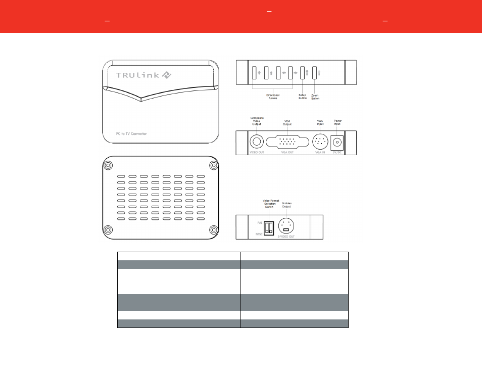 C2G 29548 TRULINK VGA TO COMPOSITE OR S-VIDEO VIDEO PC TO TV CONVERTER User Manual | Page 2 / 2