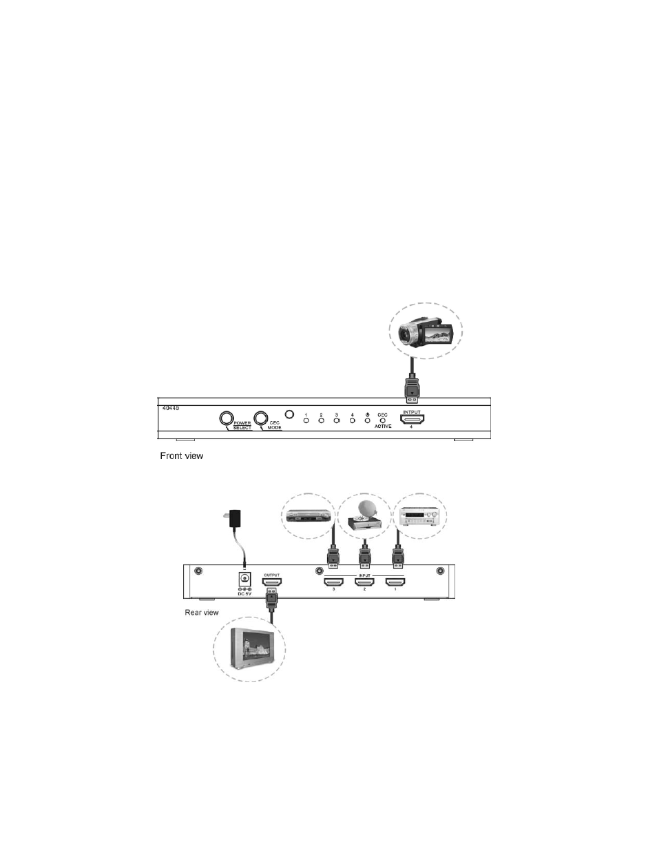 C2G 40446 HDMI Selector Switch User Manual | Page 4 / 7