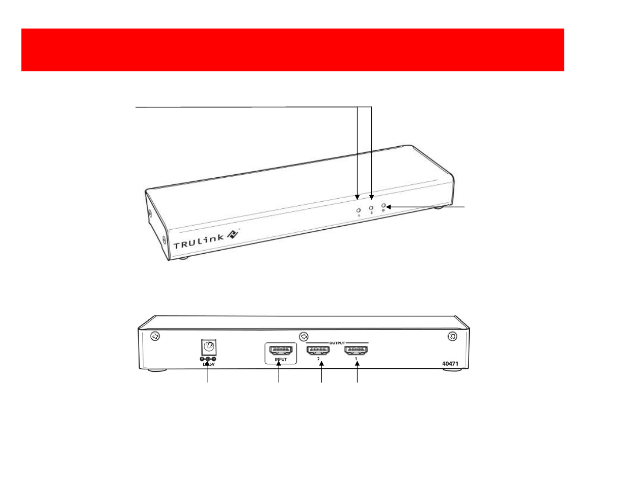 Evice, Verview | C2G 40472 HDMI 1.3 SPLITTER User Manual | Page 6 / 19