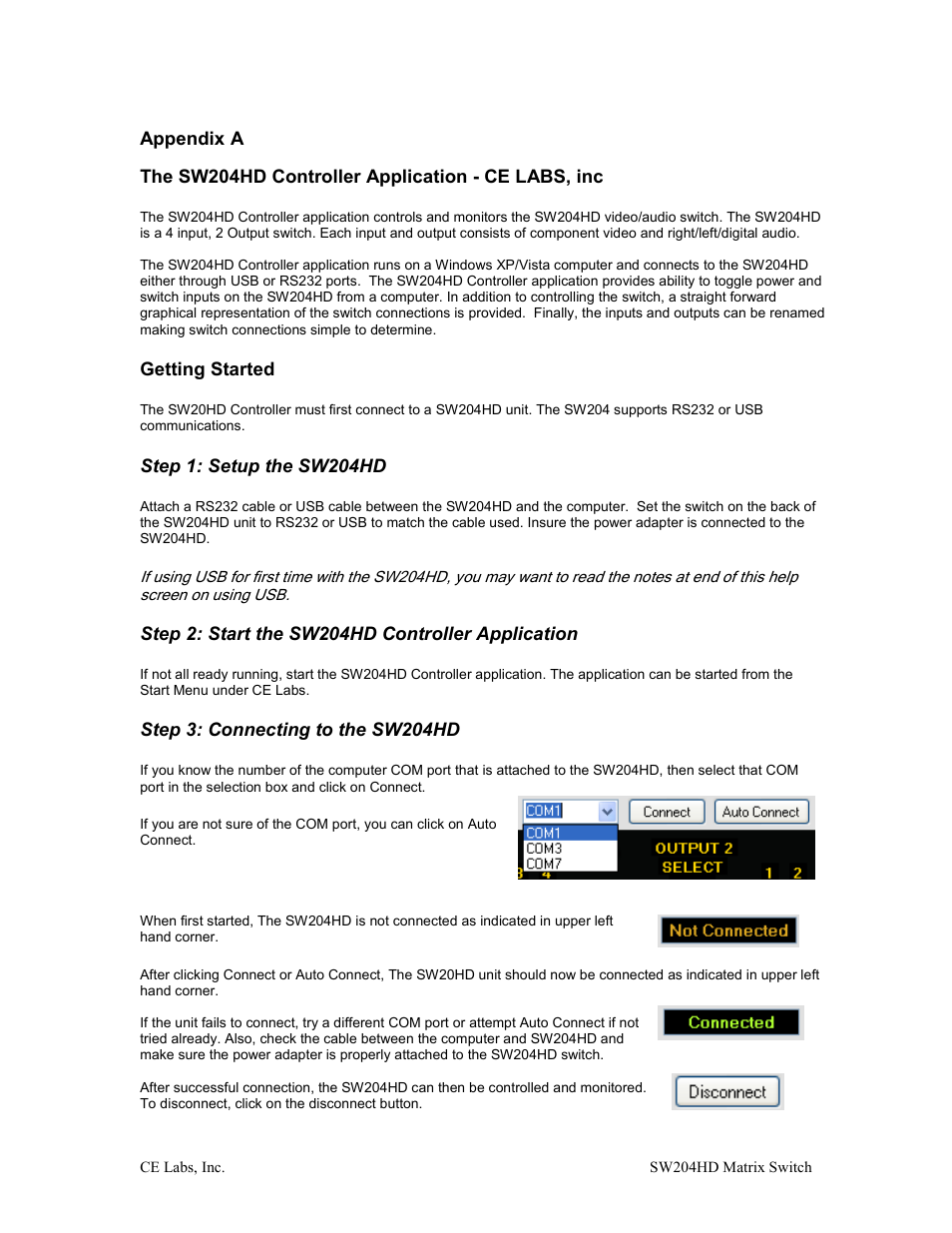 C2G 40473 4 x 2 Matrix HDTV SWITCH User Manual | Page 6 / 9