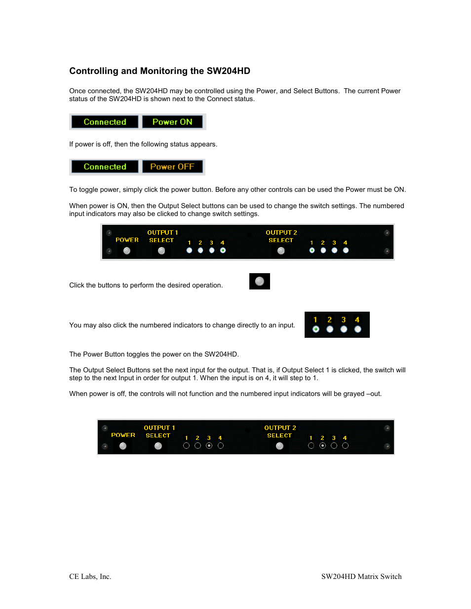 C2G 40473 4 x 2 Matrix HDTV SWITCH User Manual | Page 7 / 9