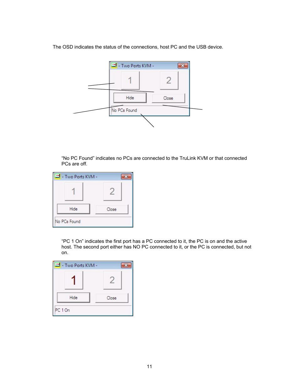 C2G 35554 TruLink 2-Port VGA USB 2.0_PS2 KVM Switch User Manual | Page 14 / 23