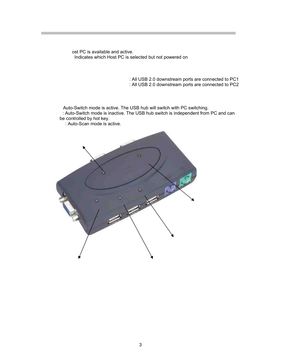 C2G 35554 TruLink 2-Port VGA USB 2.0_PS2 KVM Switch User Manual | Page 6 / 23