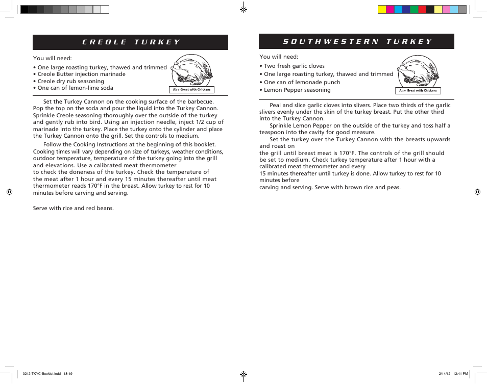 Camp Chef TKYC Turkey Cannon Infusion Roaster User Manual | Page 10 / 11