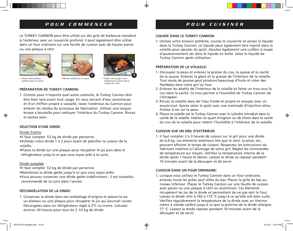 Camp Chef TKYC Turkey Cannon Infusion Roaster User Manual | Page 8 / 11