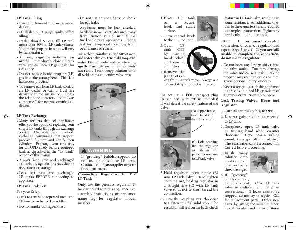 Camp Chef MS2 User Manual | Page 5 / 9