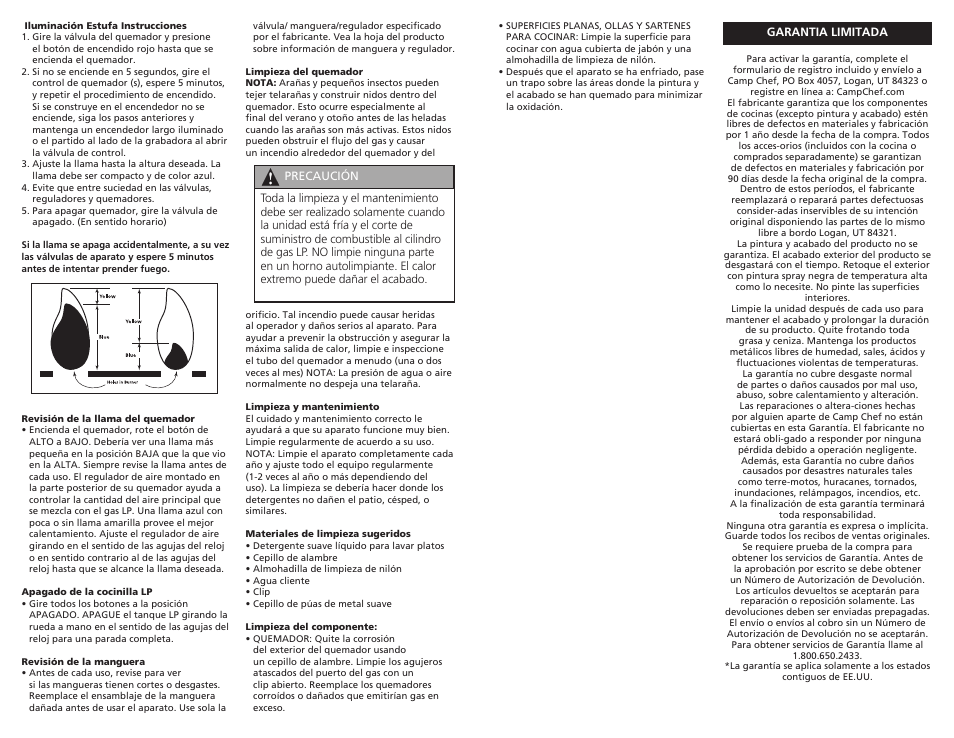 Camp Chef MS2HP User Manual | Page 15 / 17