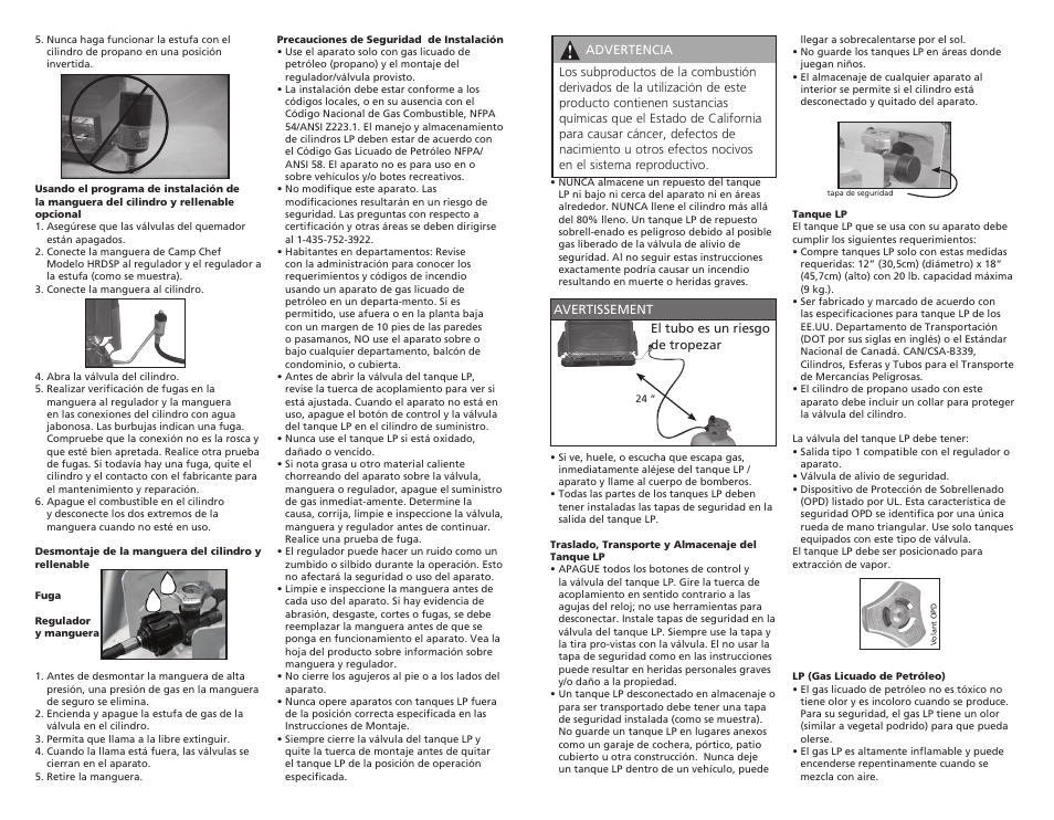 Camp Chef MS2GG User Manual | Page 13 / 17