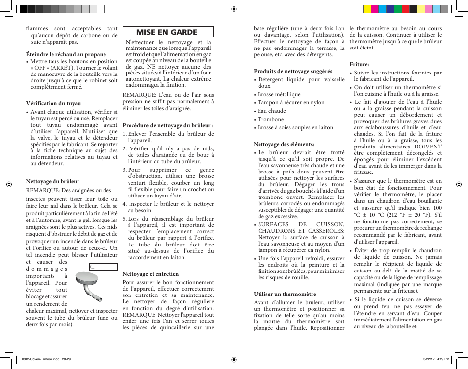 Camp Chef C-OVEN User Manual | Page 15 / 23