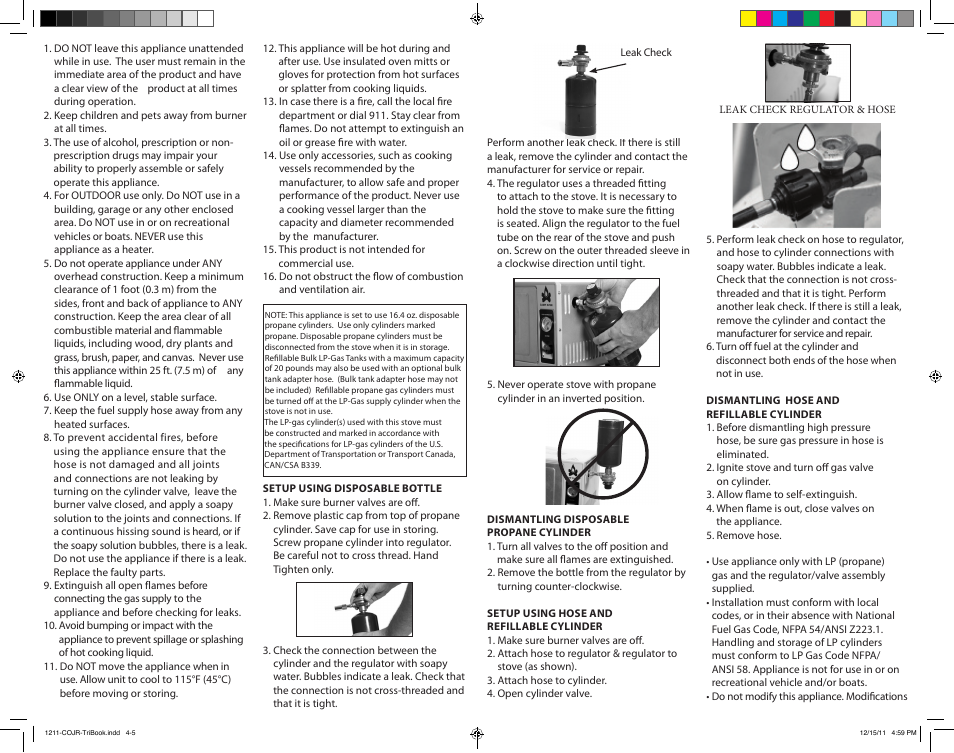 Camp Chef COJR User Manual | Page 3 / 7