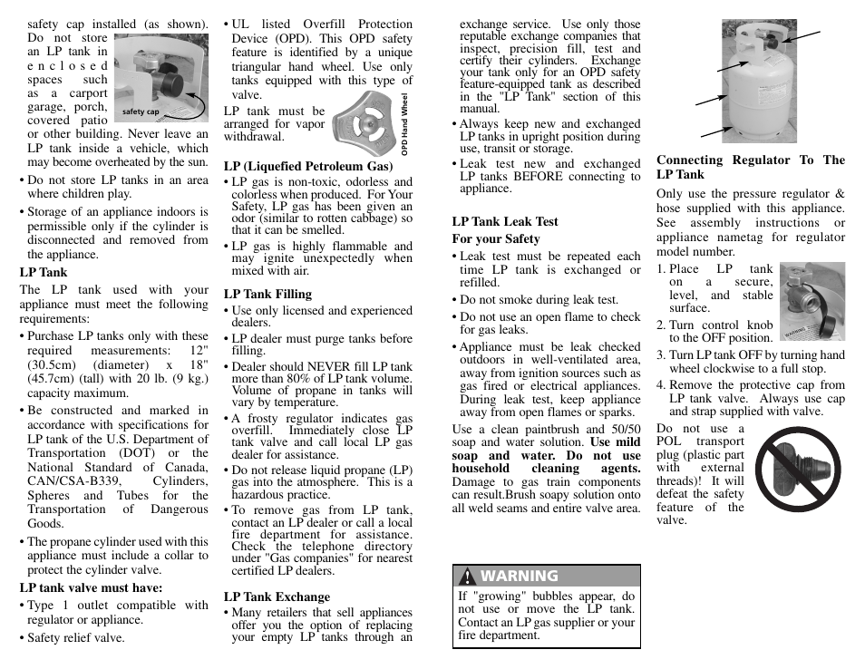 Camp Chef TB90LWG User Manual | Page 4 / 6