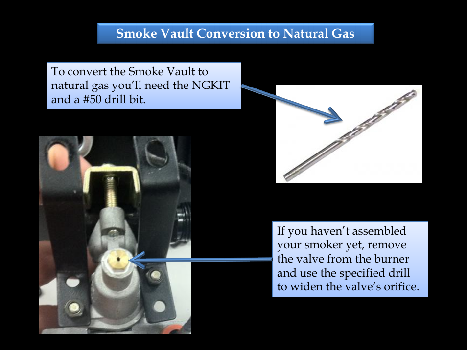 Camp Chef Natural Gas Conversion Guide User Manual | Page 3 / 6