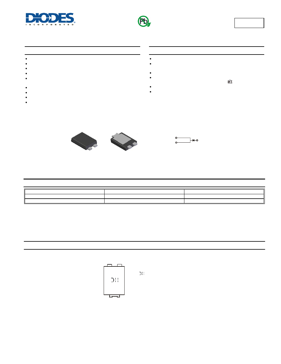 Diodes PDS340 User Manual | 5 pages