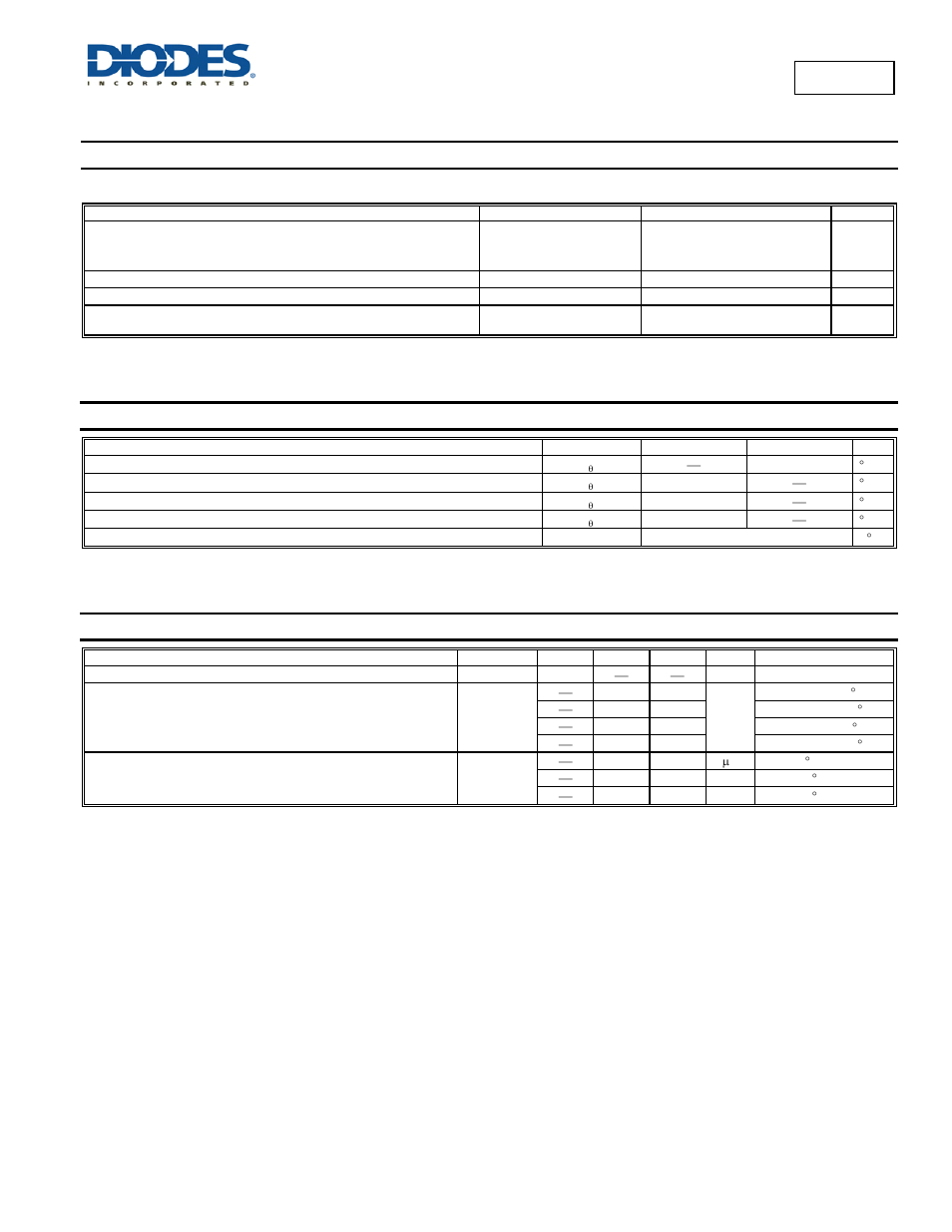 Pds340, Maximum ratings, Thermal characteristics | Electrical characteristics | Diodes PDS340 User Manual | Page 2 / 5