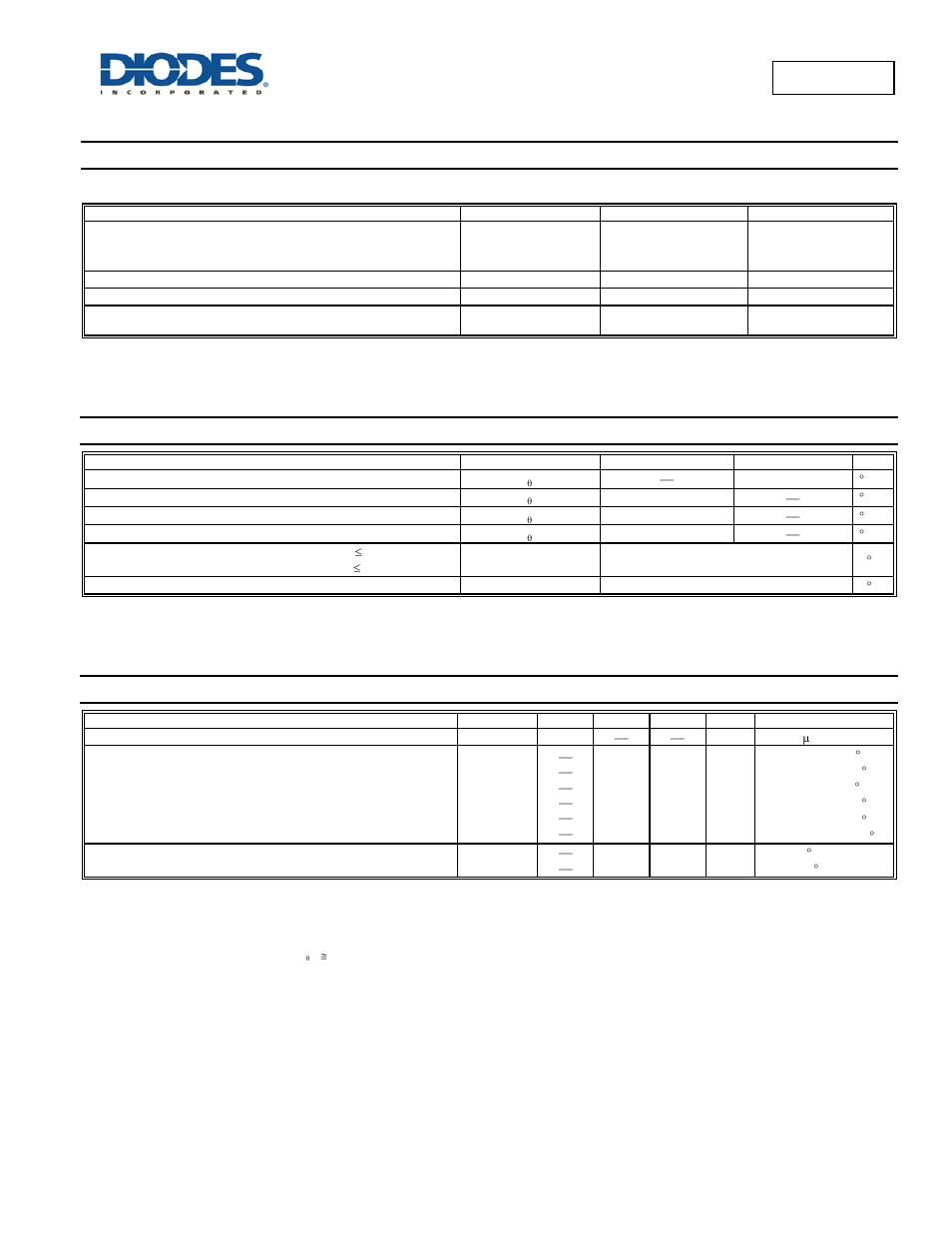 Maximum ratings, Thermal characteristics, Electrical characteristics | Pds1040l | Diodes PDS1040L User Manual | Page 2 / 5
