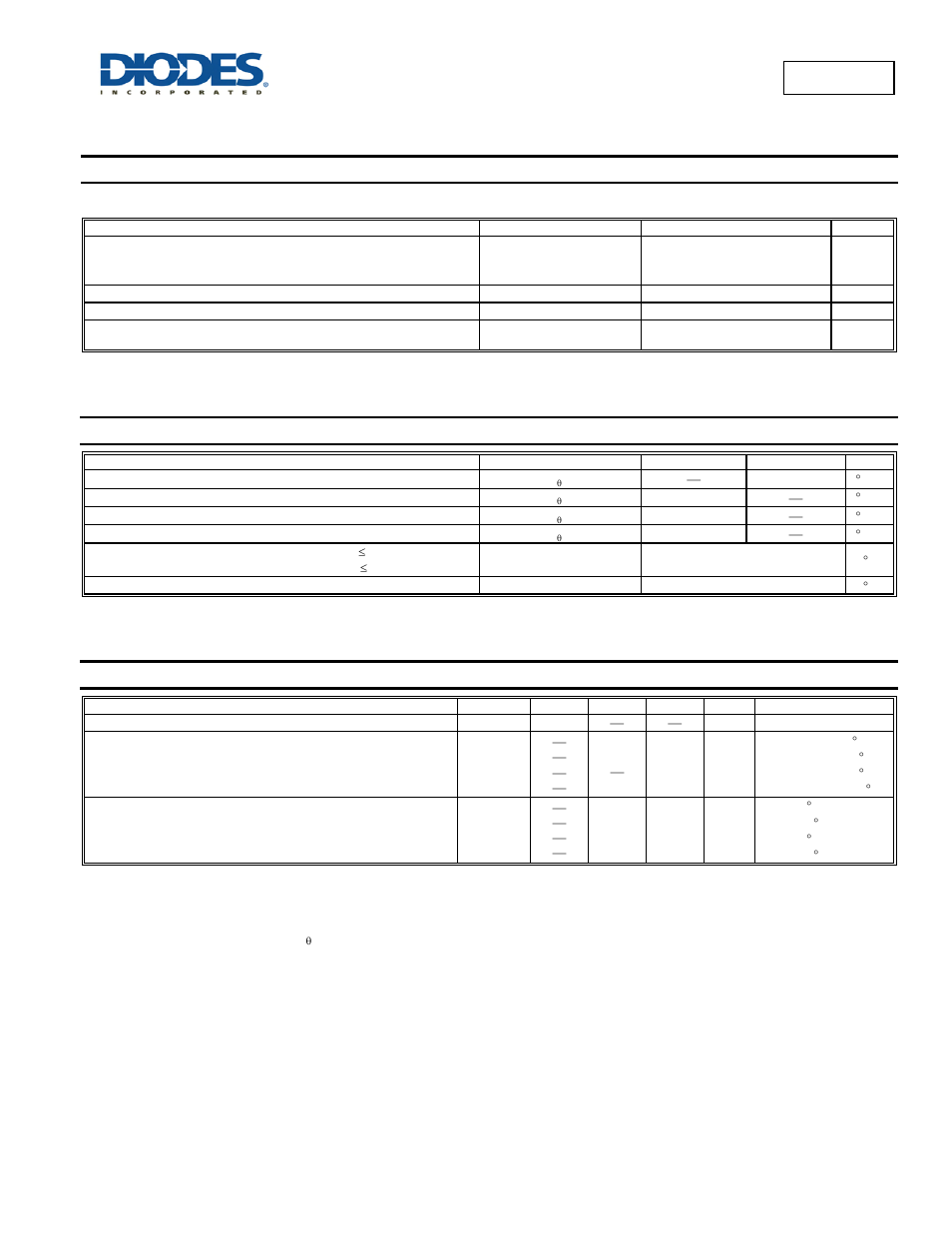 Pds1040, Maximum ratings, Thermal characteristics | Electrical characteristics | Diodes PDS1040 User Manual | Page 2 / 5