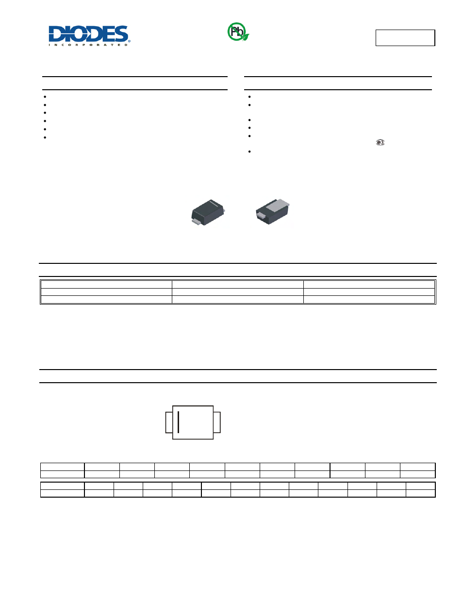 Diodes PD3S230L User Manual | 5 pages