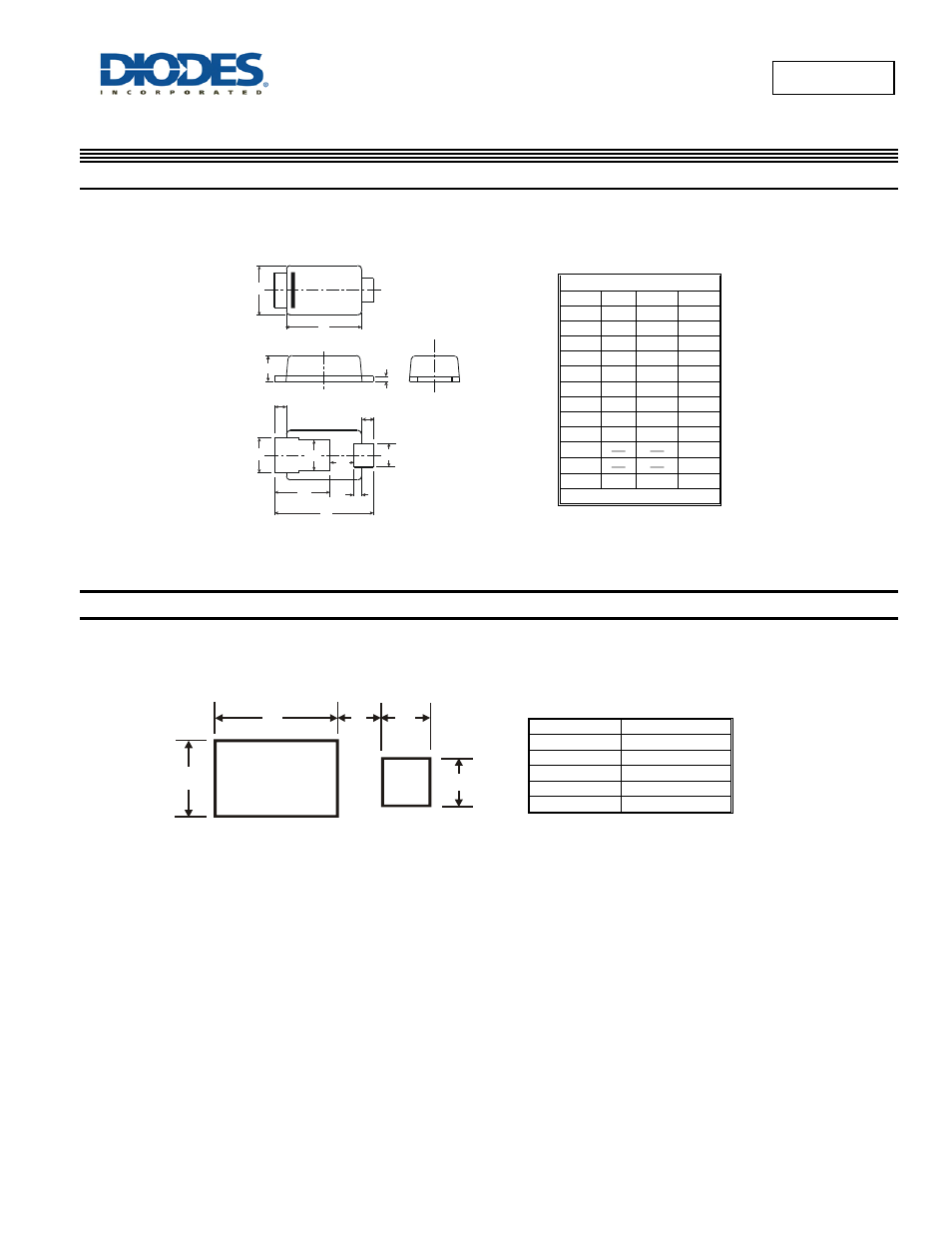 Pd3s230l new prod uc t, Package outline dimensions, Suggested pad layout | Diodes PD3S230L User Manual | Page 4 / 5